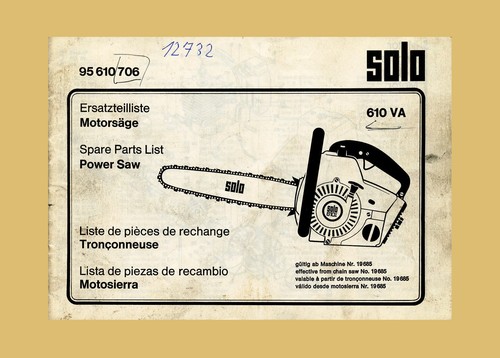 Solo 610 motorsäge - solo,