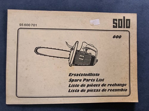 Solo 600 motorsäge - solo,